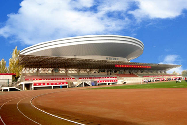 吕梁体育场看台网架工程